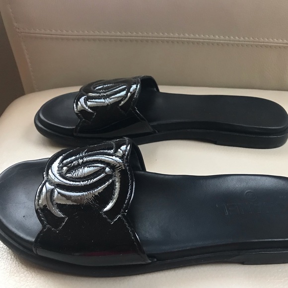 Authentic Chanel Slides - Picture 2 of 7